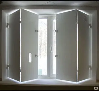 фото Бронеставни 1500*1500 со стеклом кл. 2