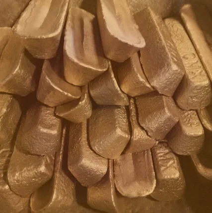 Фото №0 Бронзовая чушка БрАЖ 9-4 200 мм