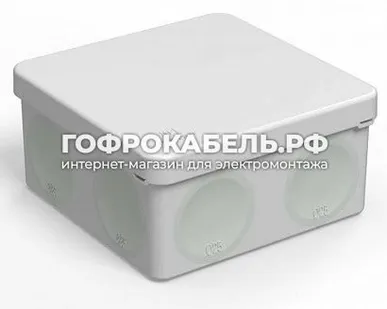 фото Коробка распределительная для прямого монтажа 80Х80Х40 "Промрукав"(60-0210)