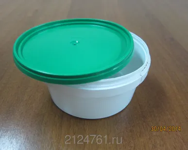 фото Пластиковая банка для продуктов