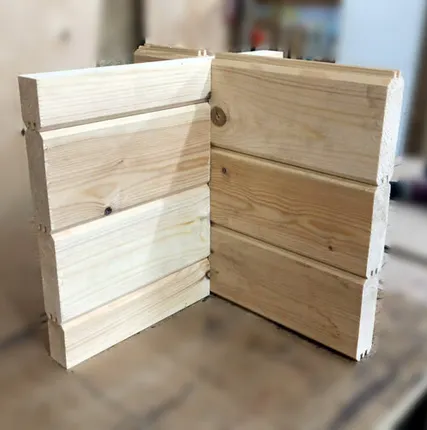 Фото №0 Минибрус профилированный (хвоя) 36х140х6000 (сорт АВ) //2