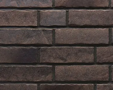 фото Клинкерная плитка Stroeher Zeitlos 368 sepiaquarz рельефная NF14, 240*71*14 мм