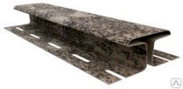 фото Н-планка КИРПИЧ в цвет сайдинга TimberBlock