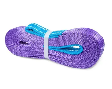 фото Буксир текстильный ленточный TOR БТЛ 9,0 т 5,0 м (петля-петля)