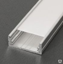фото Профиль алюминиевый для светодиодной ленты LED WIDE (2 метра)