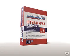 фото Штукатурка гипс. РУСГИПС №7 РН 30 кг