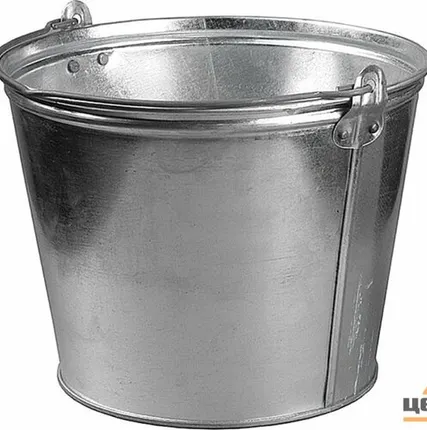 Фото №0 Ведро оцинкованное для непищевых продуктов 15 л