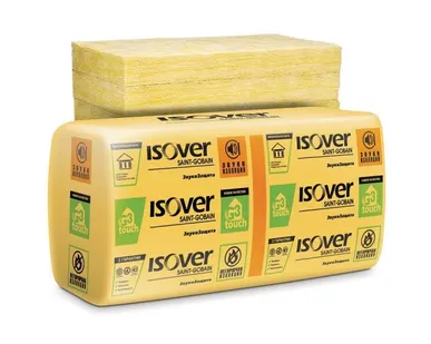 фото Стекловолоконный утеплитель Isover Звукозащита-50 1170х610х50 мм / 20 шт.