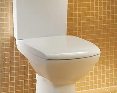 фото Унитаз, квадратной формы, безободковый Cersanit CARINA СLEAN ON с сидением