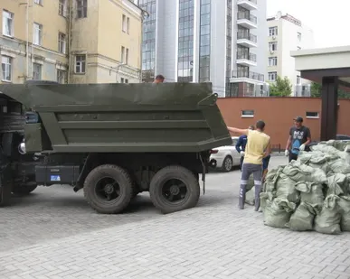 фото Вывоз строительного мусора на свалку