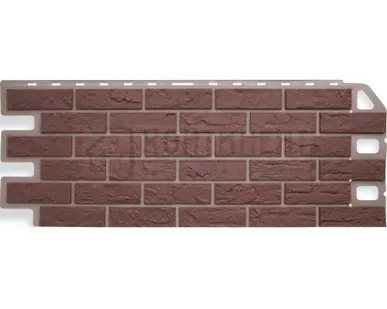 фото Фасадная панель КИРПИЧ, Красный