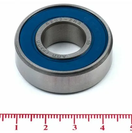 Фото №0 Подшипник 180202 (6202 2RS) рига вн 16 мм; нар 34мм., шт