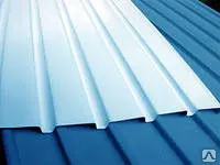 Фото №0 Профнастил ПС-8 оцинкованный 04 мм