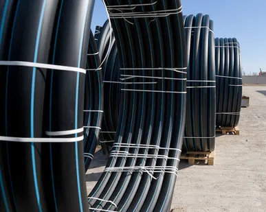 фото Труба ПНД ПЭ 100 SDR 17 - 75x4,5  питьевая ГОСТ 18599-2001