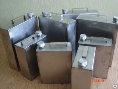 Фото №0 Баки из нержавеющей стали