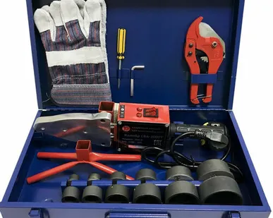 фото ПАЯЛЬНИК ДЛЯ ПОЛИПРОПИЛЕНОВЫХ ТРУБ КАЛИБР (2КВТ)