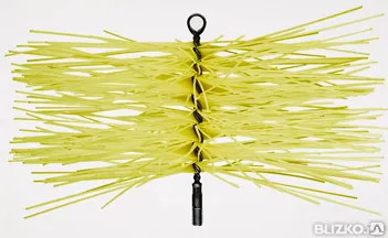 Фото №0 Ерш для чистки дымохода 110\120\150\200 метал\полипропилен\нейлон