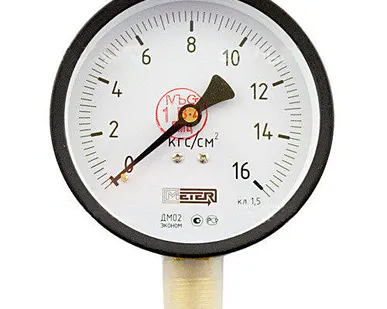 фото Манометр техн.показ.до 1,6МПа 100ммМ20х1,5 #10125
