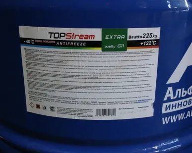фото Антифриз TOPStream EXTRA зеленый 220кг