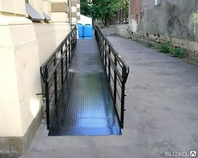 фото Изготовление металлических пандусов