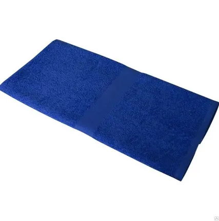 Фото №0 Полотенце махровое Medium, синее