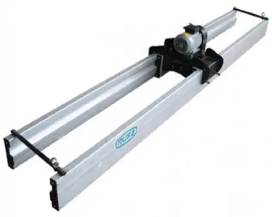 фото Виброрейка жесткая VRX 2 (220), алюминиевый профиль 190 мм., с электроприводом