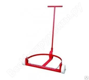 Фото №0 Тележка для перемещения бочек для складов ГСМ GROZ GR44396 - TRL/55