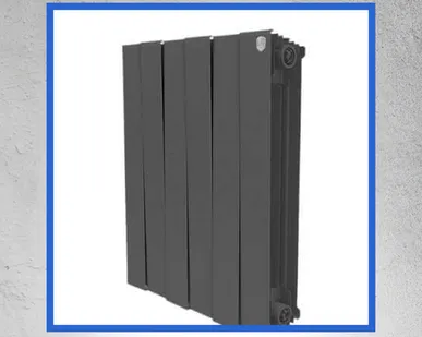 фото Royal Thermo PianoForte 500/Noir Sable 6 секций БиМеталлический радиатор