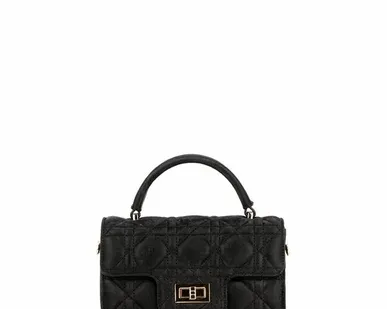 фото Черная сумка со стежкой Агата TJ COLLECTION YJ 5118125 BLZ