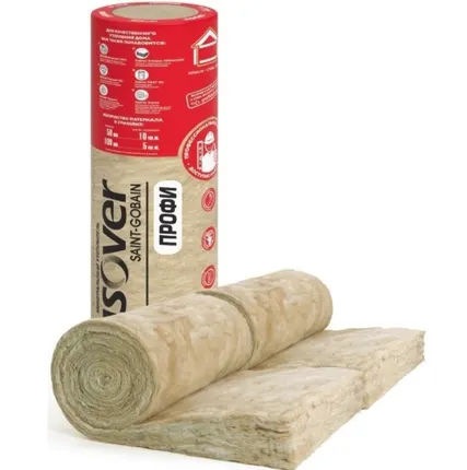 Фото №0 Минвата Isover Профи Твин 4х(50х610х4100 мм) 10м2 (0,5 м3)