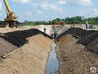 Фото №0 Георешетка ОР/ОРП 40/10 ячея 32*32мм размер модуля 4,25*4,9 м