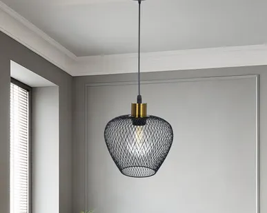 фото Светильник подвесной Brilliant light XA3267-1 Е27, черный