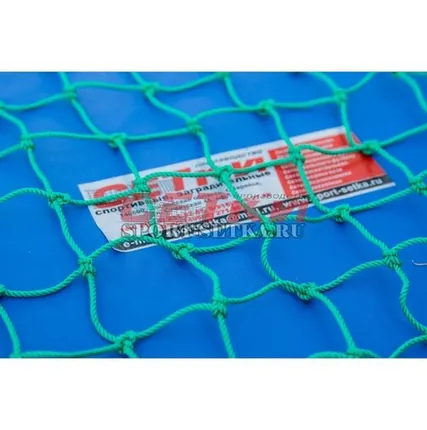 Фото №0 Сетка заградительная, ячейка 100*100, Д 2,2 мм, зеленая