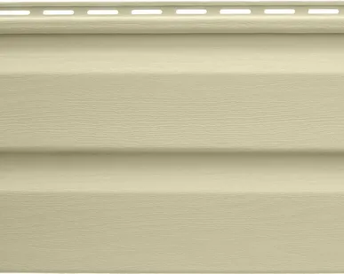 фото Панель виниловая Альта-Сайдинг кремовая, 3,66м