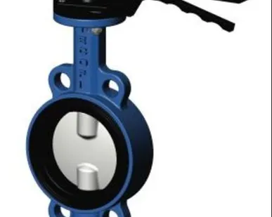 фото Затвор дисковый поворотный межфланцевый Ду125 Ру16 Tecofi