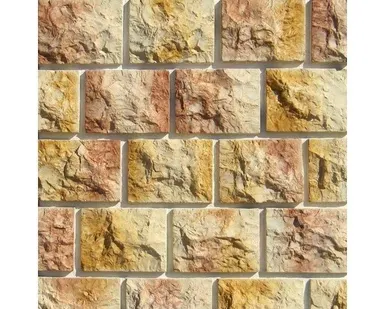фото Фасадная плитка Замковый камень 585х395х30мм