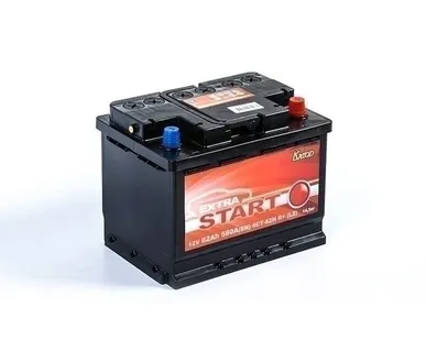 фото Аккумулятор КАТОД EXTRA START 6СТ-62N R+ (L2)