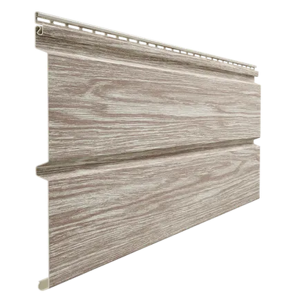 Фото №0 Сайдинг Docke Брус D6S Орех Деке LUX под дерево