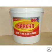 фото Краска Брозэкс 1,2кг для стен и потолков ВД