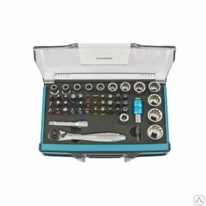 Фото №0 Трещотка с набором бит и торцевых головок gross 49 шт. 11600