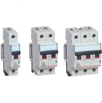 Фото №0 Выключатель автоматический 3п 6А С 6кА TX3 Legrand