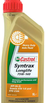 Фото №0 Моторное масло Castrol Syntrax Longlife 75w140 GL-5 1л