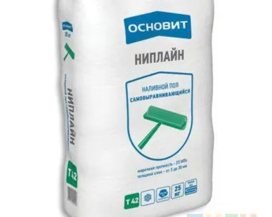фото Наливной пол "ОСНОВИТ НИПЛАЙН" FC42 25 кг