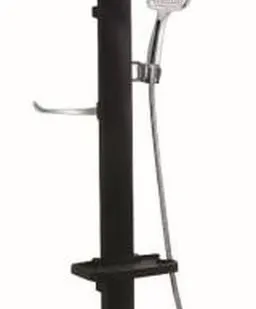 фото Душевая стойка Golden Frog 120х48 RAV 802 F со смесителем черная