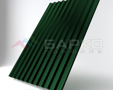 фото Профлист С-21 - 1050 мм (1000 мм) 00000342/7 RAL 6002 Полиэстер 0.7