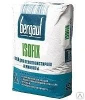 фото Клей для приклейки и армирования теплоизоляционных плит "Bergauf Isofi