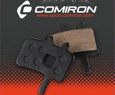 фото Тормоза COMIRON Колодки тормозные органические COMIRON RESIN P06/P10, для тормозных систем: AVID, SRAM, PROMAX,