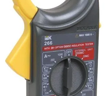 фото Клещи токоизмерительные Expert 266 ИЭК TCM-1S-266