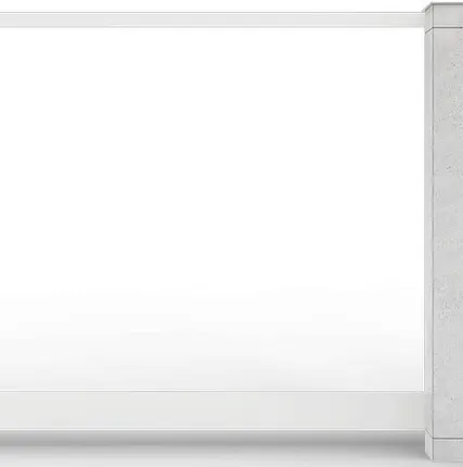 Фото №0 Каркас откатных ворот белый 4000х2000 мм