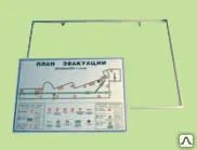 Фото №0 Разработка и изготовление плана эвакуации ф. А2 в рамке ГОСТ Р 12.2.143-200